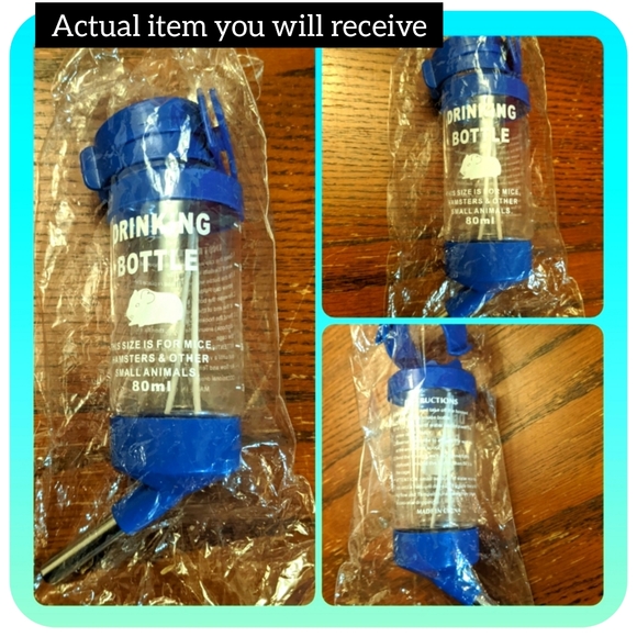 Small pet, hamster, mouse bundle hamster carrier, bed, water bottle & grabber - Picture 11 of 12